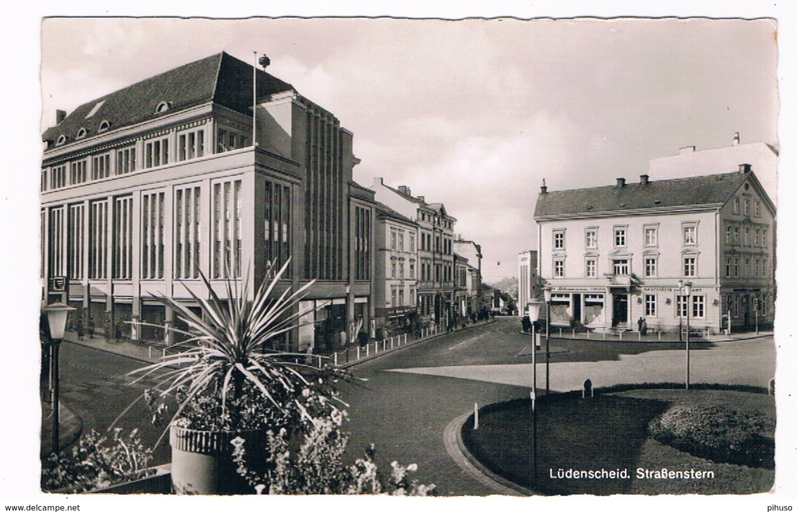 D-8729   LÜDENSCHEID : Strassenstern - Luedenscheid