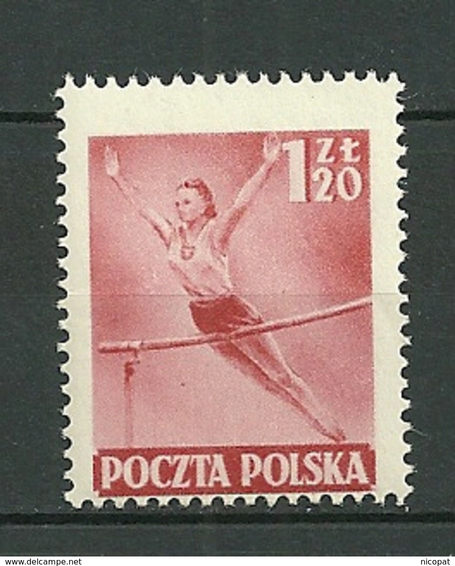 POLAND MNH ** 657 JEUNE FILLE SPORT - Ungebraucht