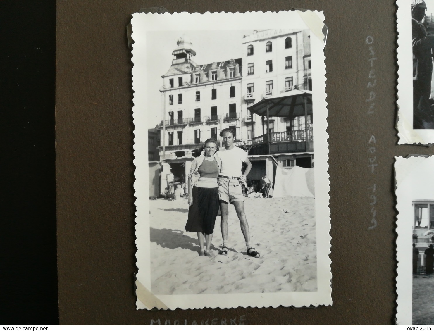 FLANDRE OCCIDENTAL OOSTENDE OSTENDE MARIAKERKE FURNES LA PANNE LOT 48 PHOTOS DE FAMILLES PLAGE MER - Album & Collezioni