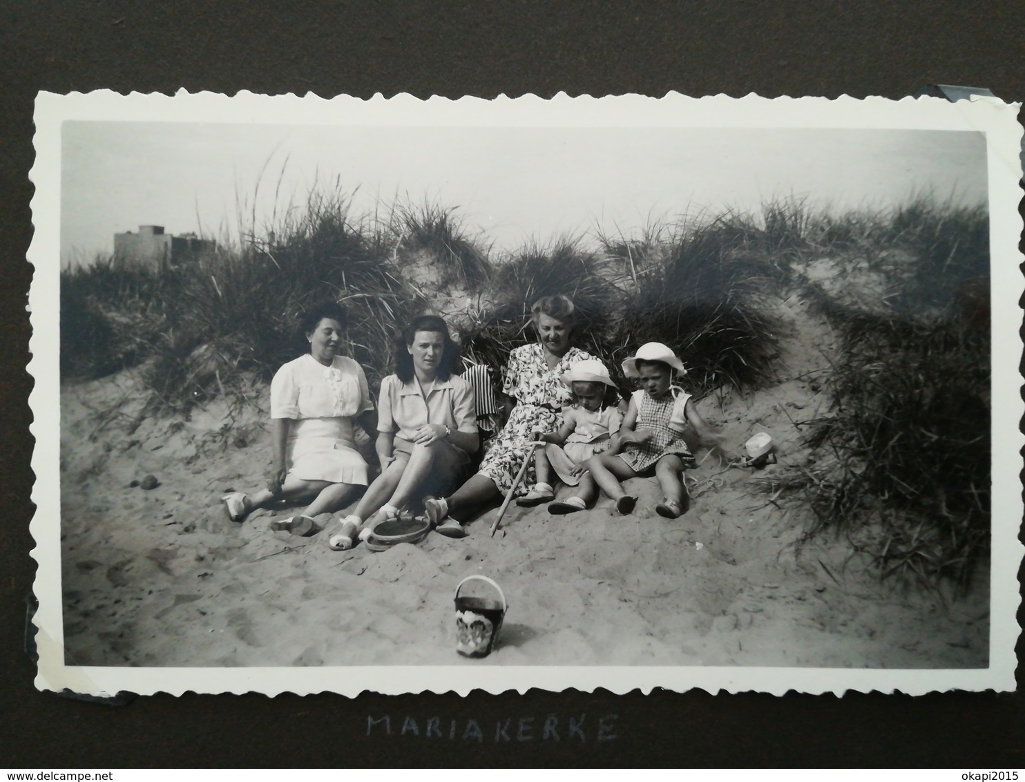 FLANDRE OCCIDENTAL OOSTENDE OSTENDE MARIAKERKE FURNES LA PANNE LOT 48 PHOTOS DE FAMILLES PLAGE MER