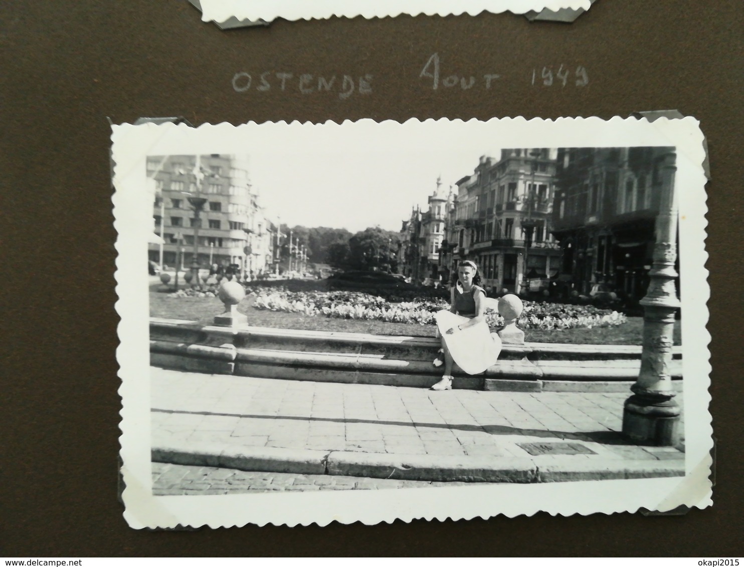 FLANDRE OCCIDENTAL OOSTENDE OSTENDE MARIAKERKE FURNES LA PANNE LOT 48 PHOTOS DE FAMILLES PLAGE MER