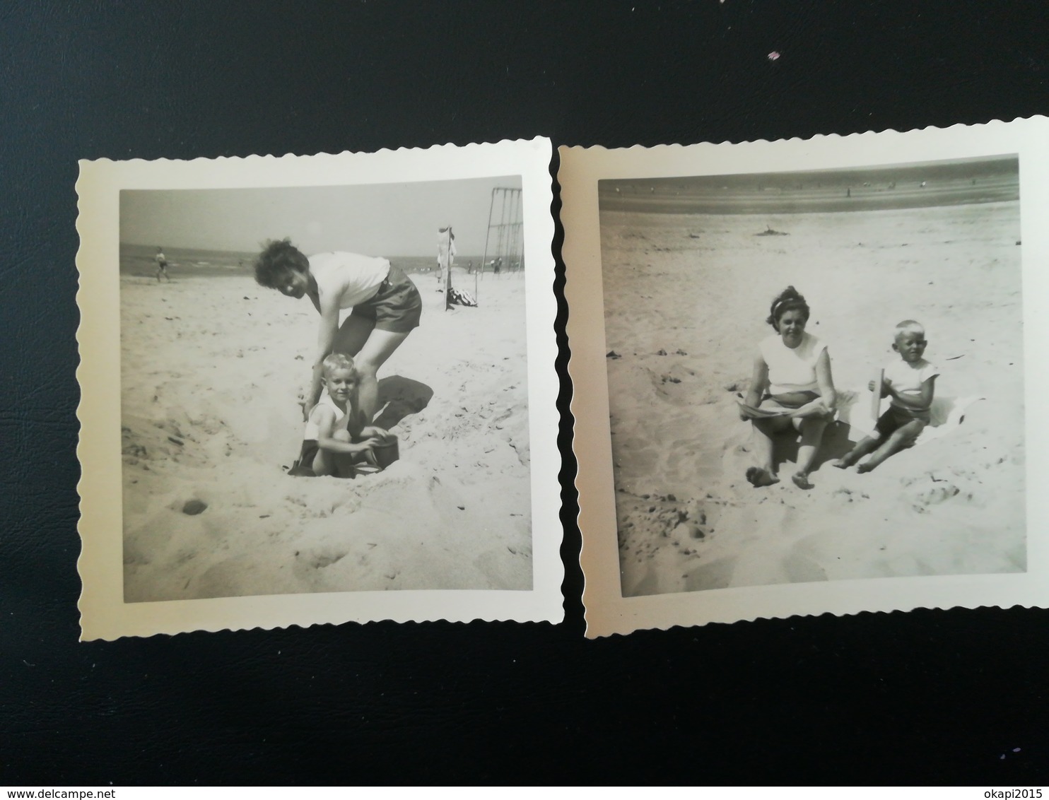 FLANDRE OCCIDENTAL OOSTENDE OSTENDE MARIAKERKE FURNES LA PANNE LOT 48 PHOTOS DE FAMILLES PLAGE MER