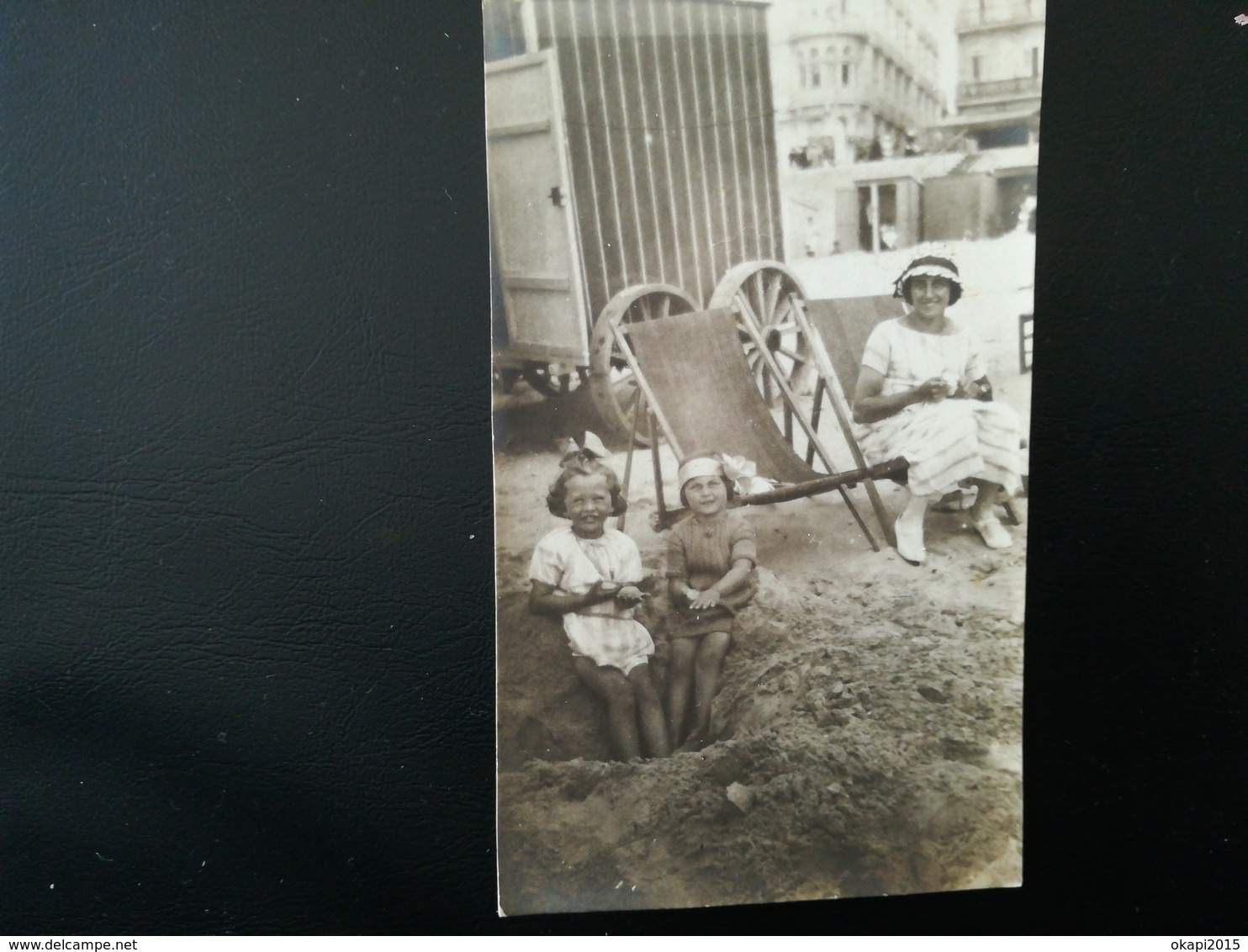 FLANDRE OCCIDENTAL OOSTENDE OSTENDE MARIAKERKE FURNES LA PANNE LOT 48 PHOTOS DE FAMILLES PLAGE MER