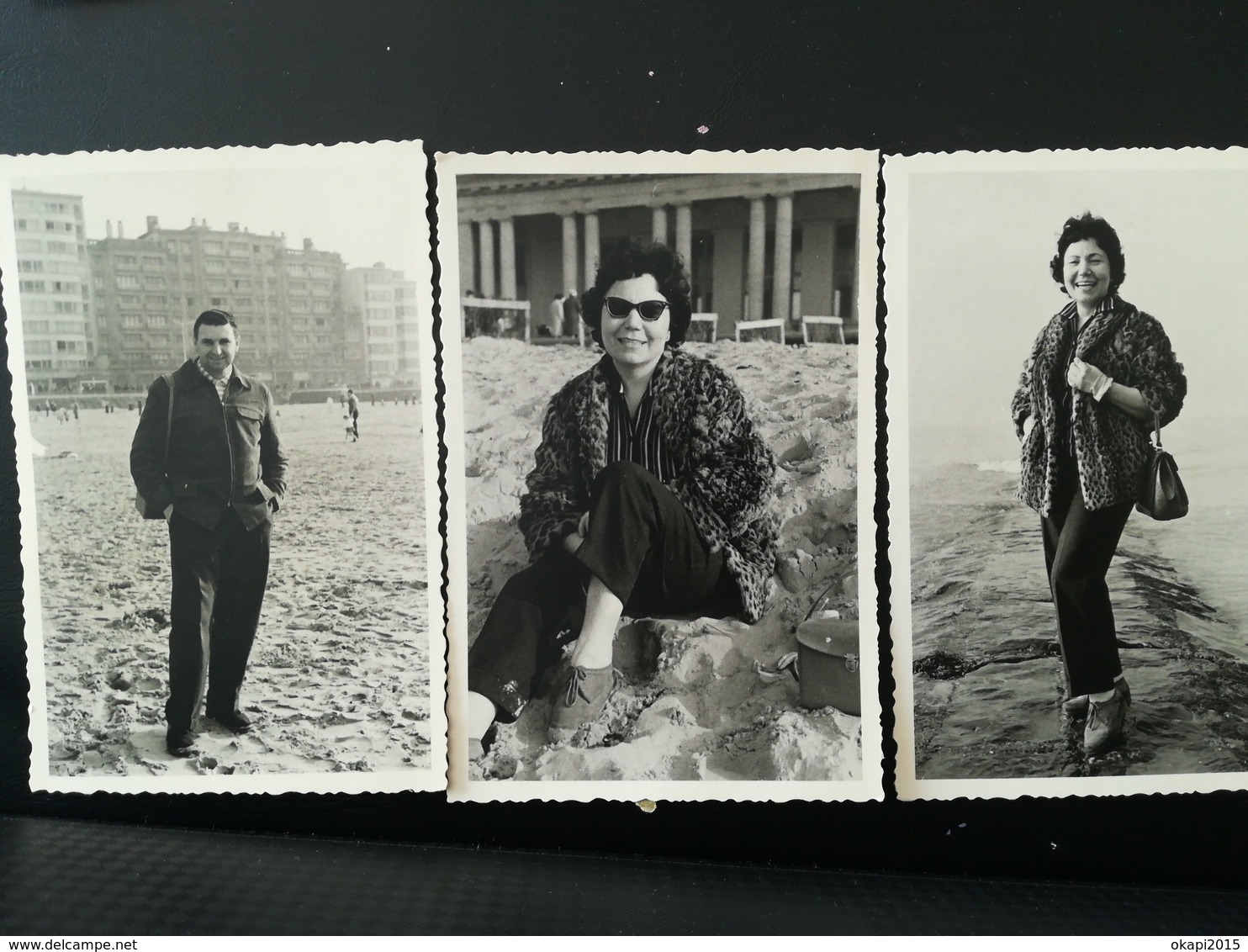 FLANDRE OCCIDENTAL OOSTENDE OSTENDE MARIAKERKE FURNES LA PANNE LOT 48 PHOTOS DE FAMILLES PLAGE MER