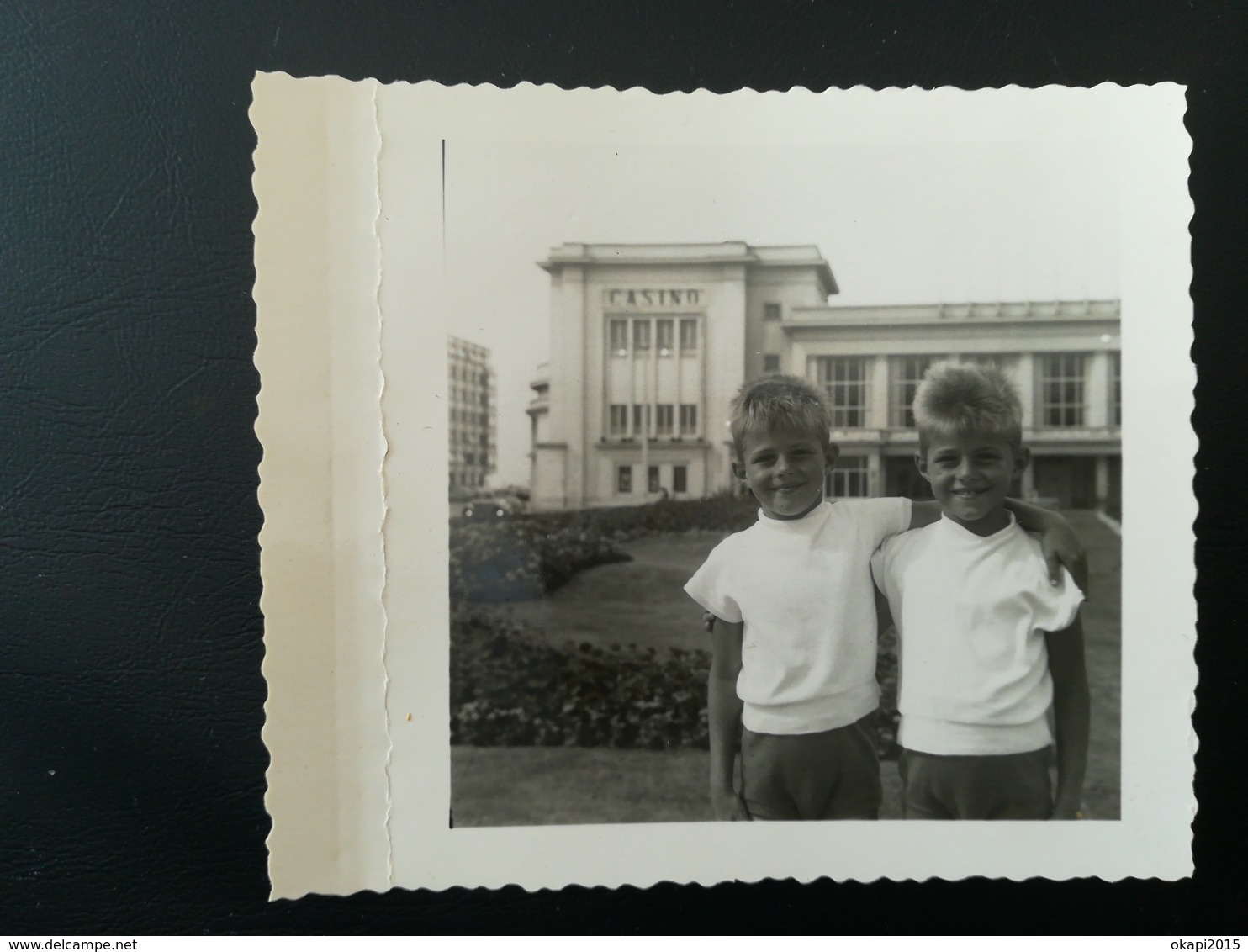 FLANDRE OCCIDENTAL OOSTENDE OSTENDE MARIAKERKE FURNES LA PANNE LOT 48 PHOTOS DE FAMILLES PLAGE MER