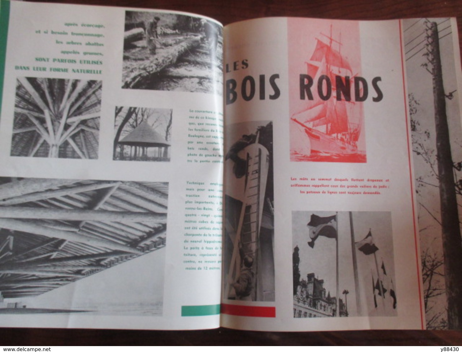 Catalogue sur LE BOIS - BOIS DE FRANCE - 1968 - Foire Forestière à EPINAL - dont: HOUOT / CUNY etc.... - voir 27 photos