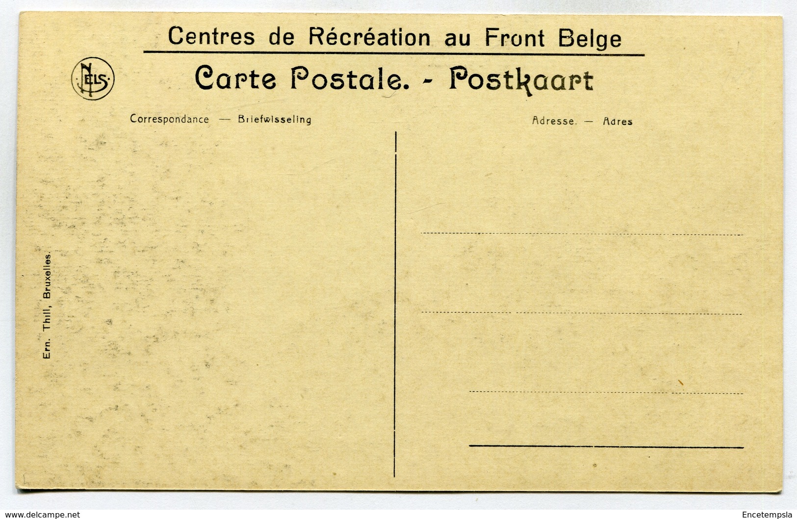 CPA - Carte Postale - Belgique - Camp D'Elsenborn - Le Parc Et L'Avenue De Pervyse (SV6019) - Elsenborn (Kamp)