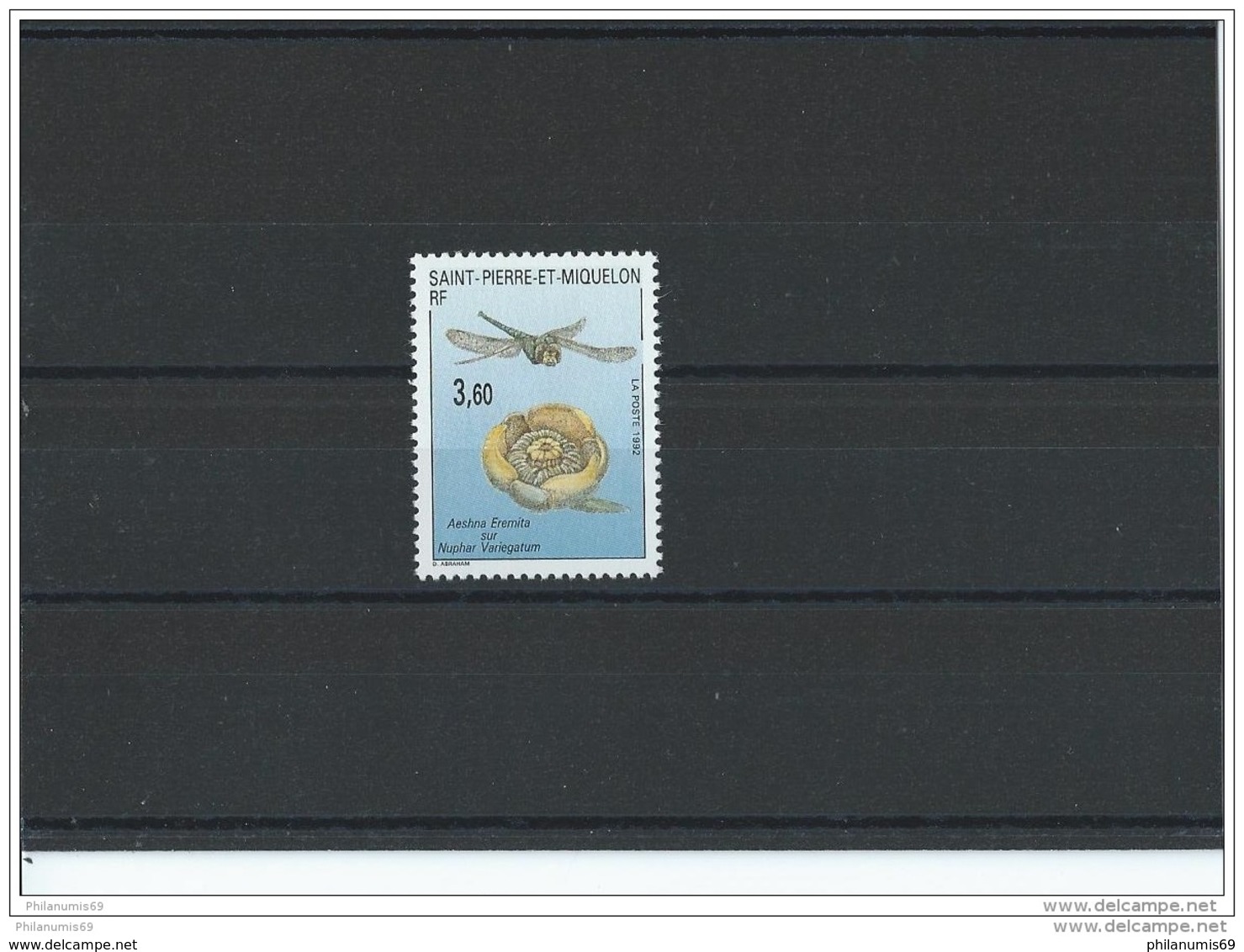 ST PIERRE ET MIQUELON 1992 - YT N° 560 NEUF SANS CHARNIERE ** (MNH) GOMME D'ORIGINE LUXE - Nuovi