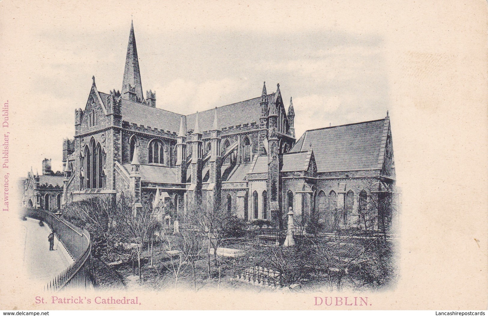 Postcard St Patrick's Cathedral Dublin Early Undivided Back My Ref  B12587 - Dublin