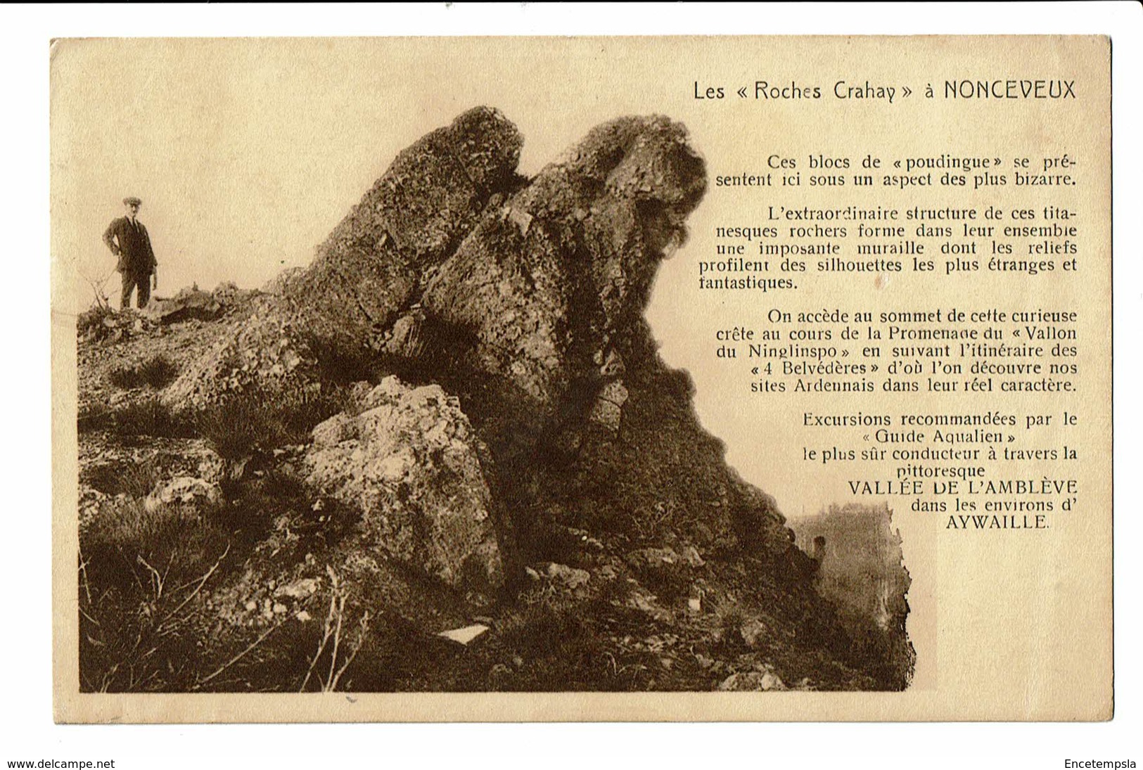 CPA - Carte Postale BELGIQUE - Nonceveux- Les Rochers Crahay -  S2849 - Aywaille