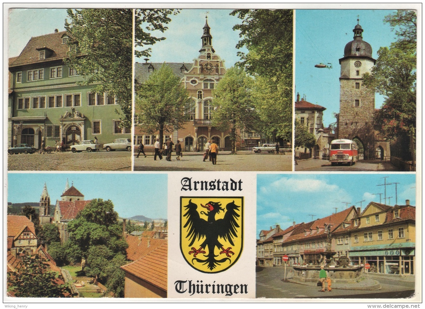 Arnstadt - Mehrbildkarte 11 - Arnstadt