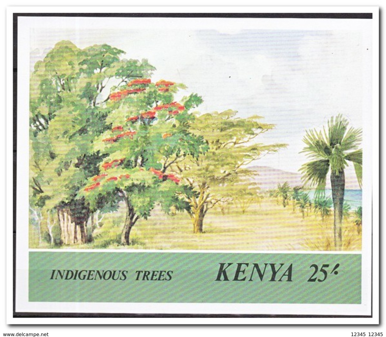 Kenia 1986, Postfris MNH, Trees - Kenia (1963-...)