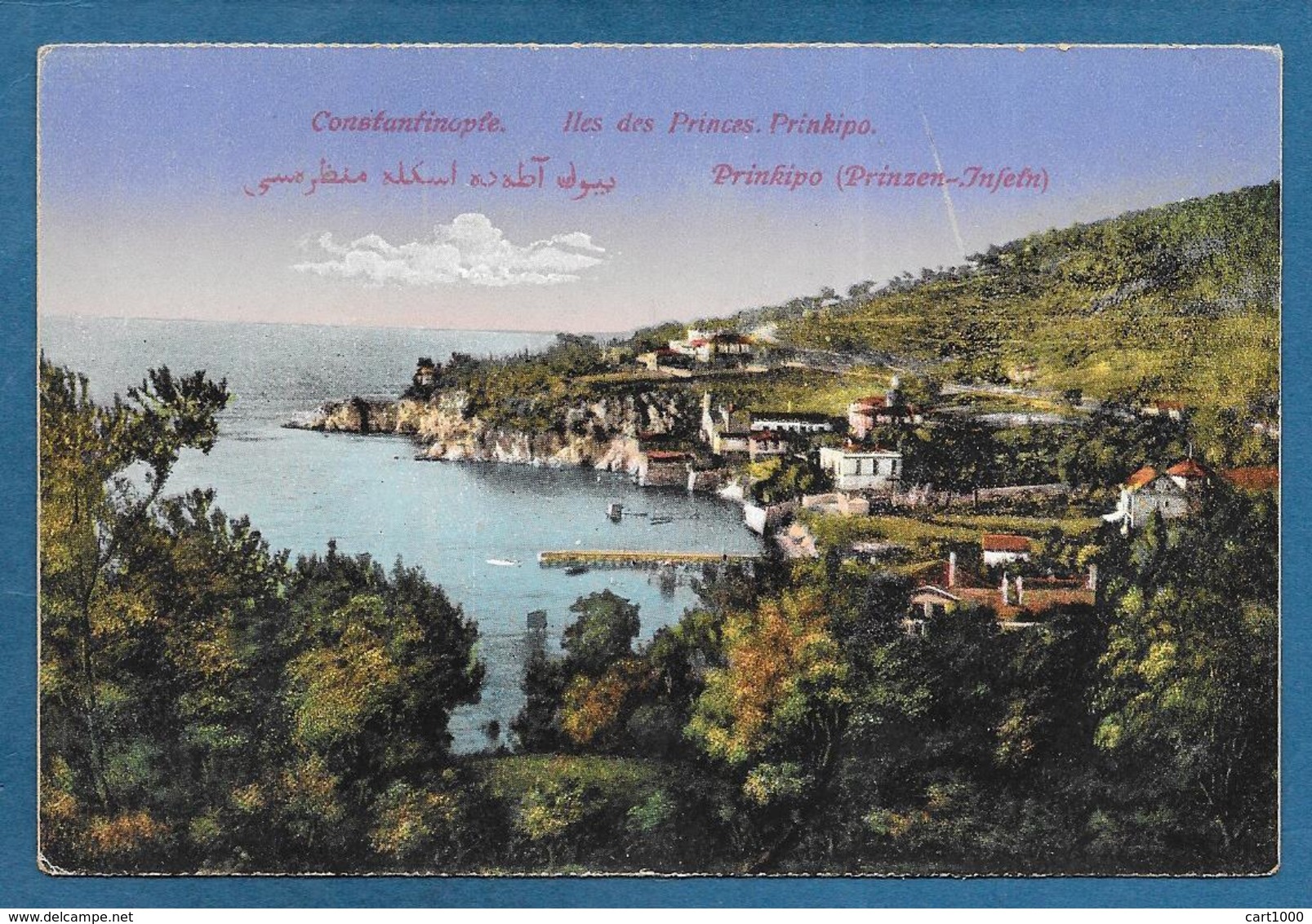 TURCHIA BUYUKADA CONSTANTINOPLE ILES DES PRINCES PRINKIPO ISTANBUL UNUSED - Turchia