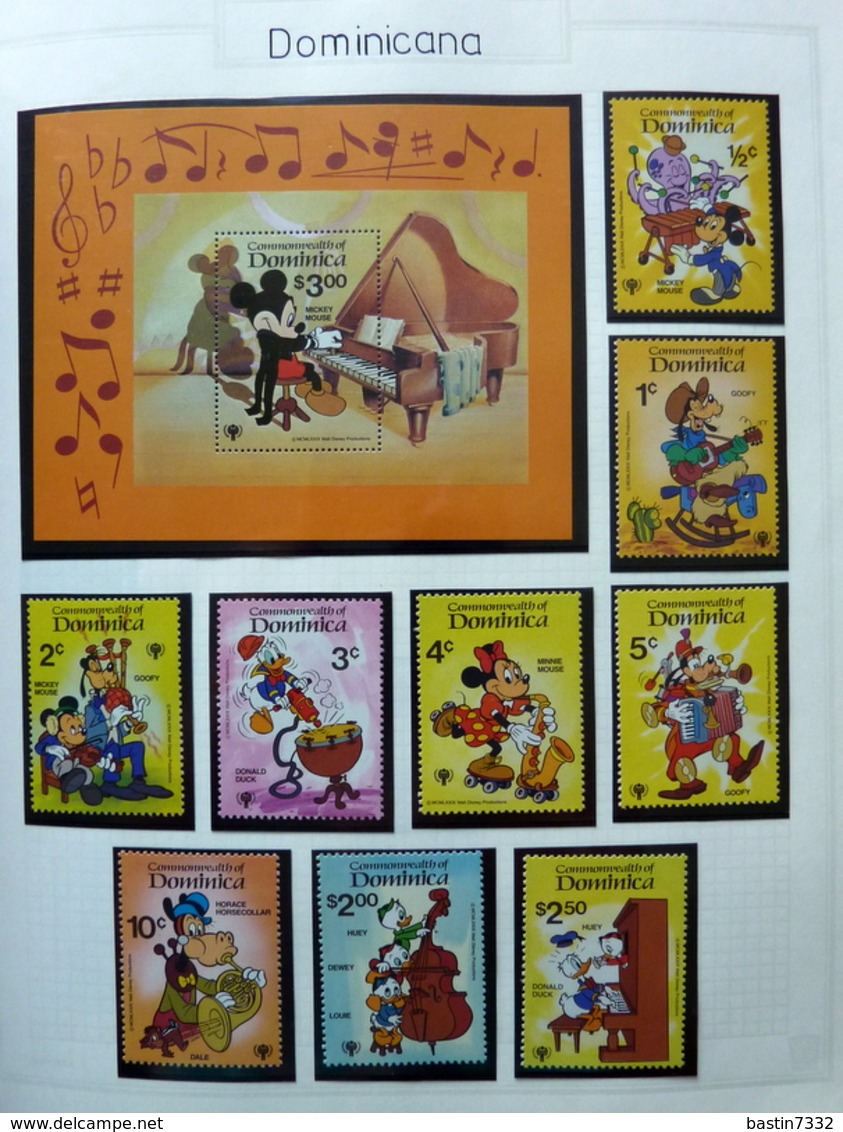 Beautiful collection World,Disney,Thematics,Motiv in Importa binder MNH/Postfris/Neuf sans charniere...TOP QUALITY!!