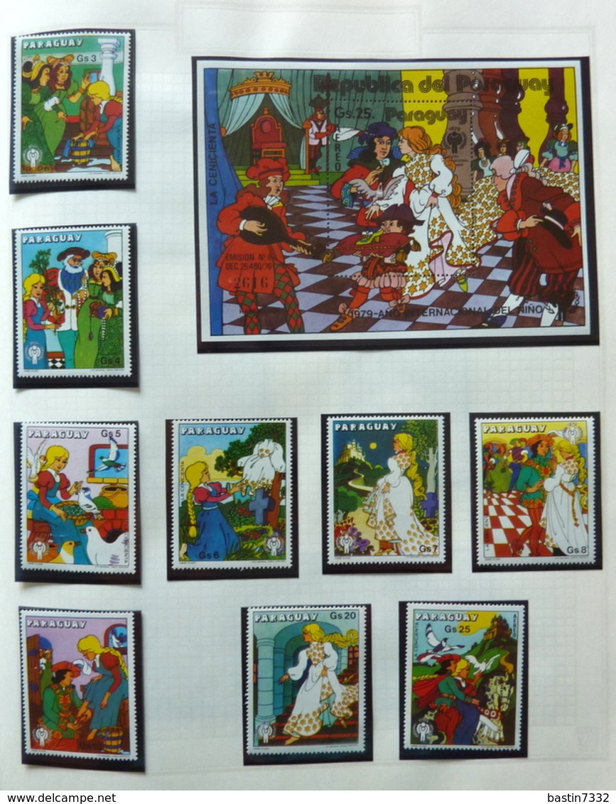 Beautiful collection World,Disney,Thematics,Motiv in Importa binder MNH/Postfris/Neuf sans charniere...TOP QUALITY!!