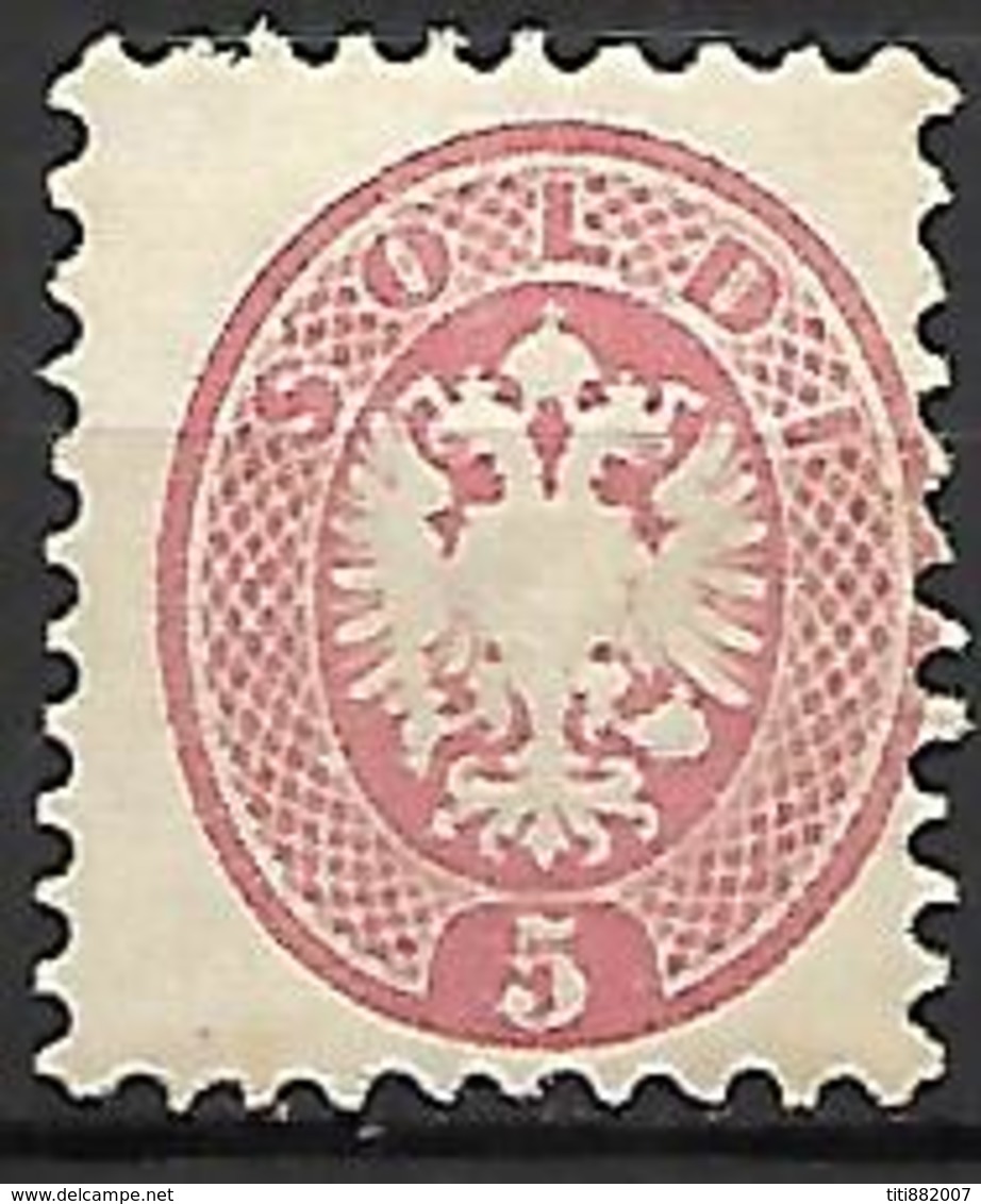 LOMBARDO - VENETIE   -   1864 .  Y&T N° 25 * - Lombardo-Vénétie