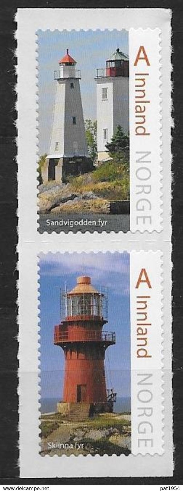 Norvège 2016 N°1860/1861 Neufs Phares - Nuovi