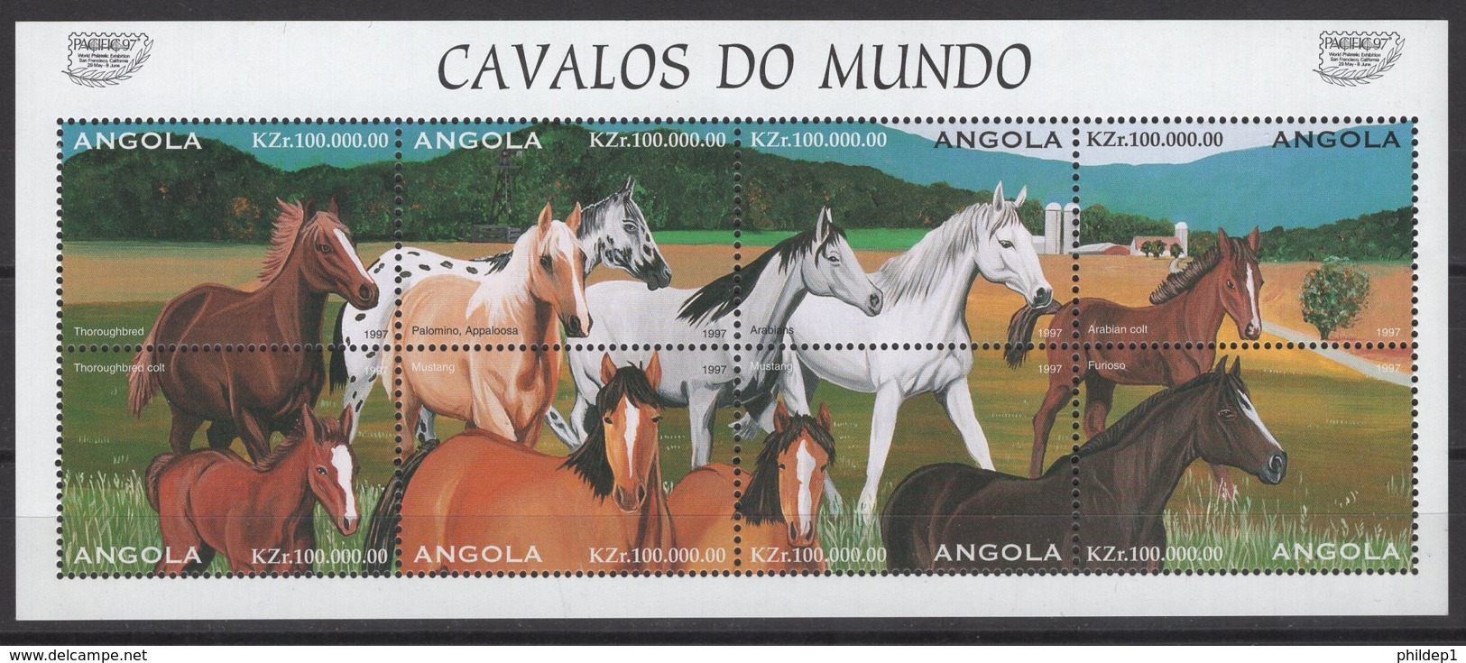 Angola. Y&T 2005:  1071/94. **, MNH, Neuf(s). Cote 2014: 39,20 € (1£ = 1€) - Angola