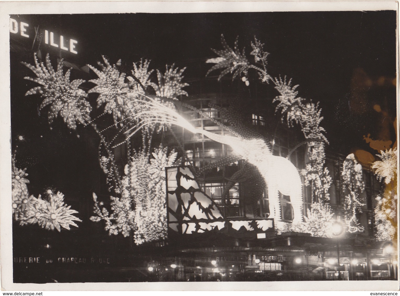 °°° Paris :  Féerie électrique Des Grands Magasins   °°°  ///  REF OCT.18  N° 36 - Altri & Non Classificati