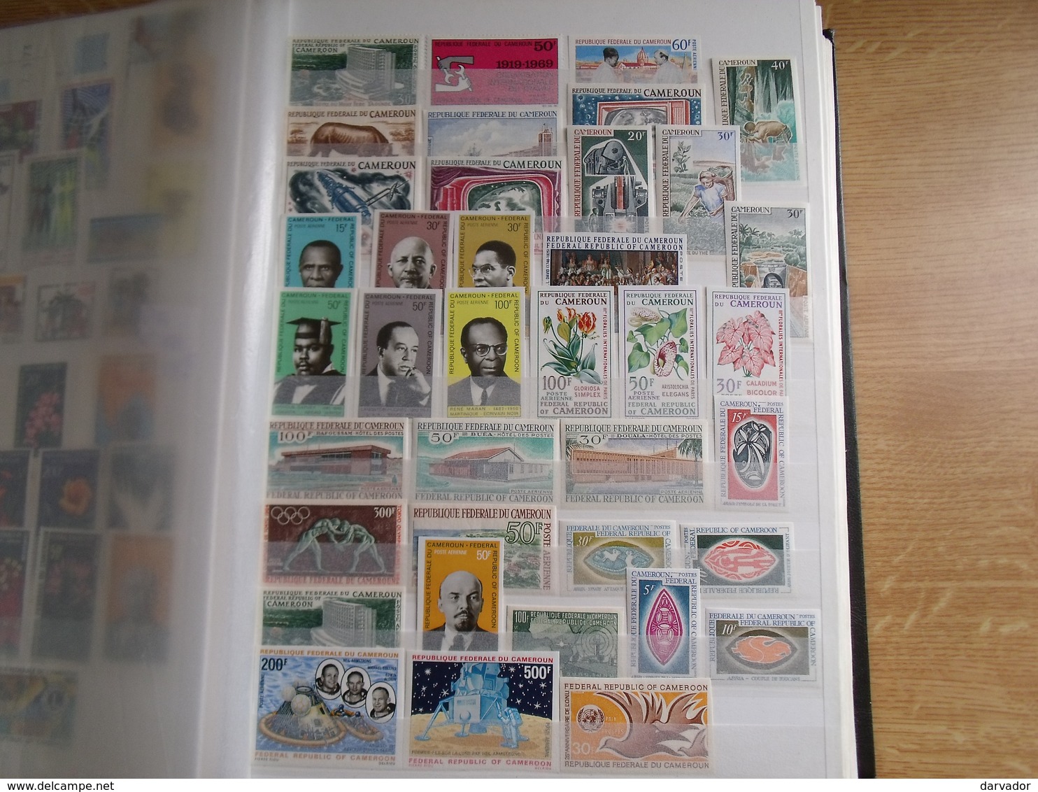 album J / Collection de timbres du CAMEROUN tous neuf ** sans charnière MNH  superbe