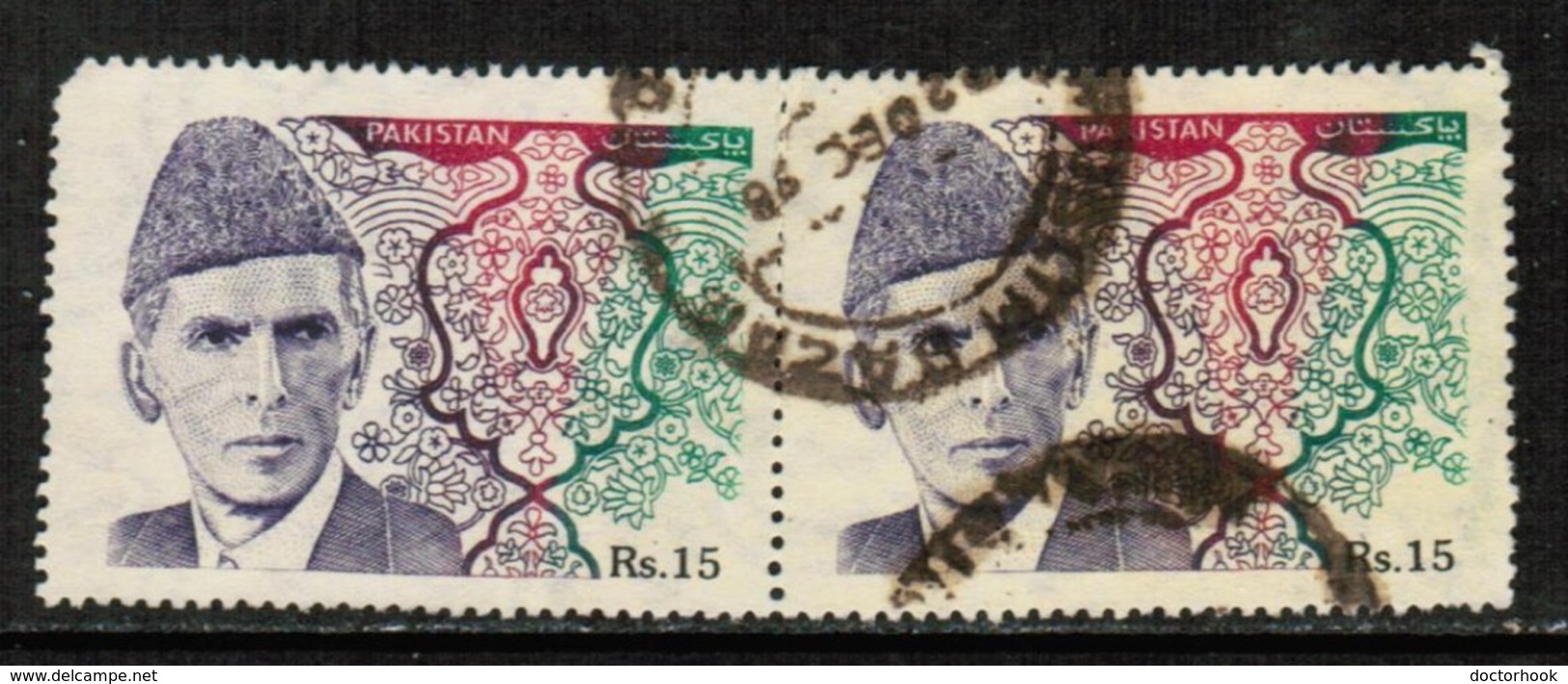 PAKISTAN  Scott # 816 F-VF USED PAIR (Stamp Scan # 423) - Pakistan