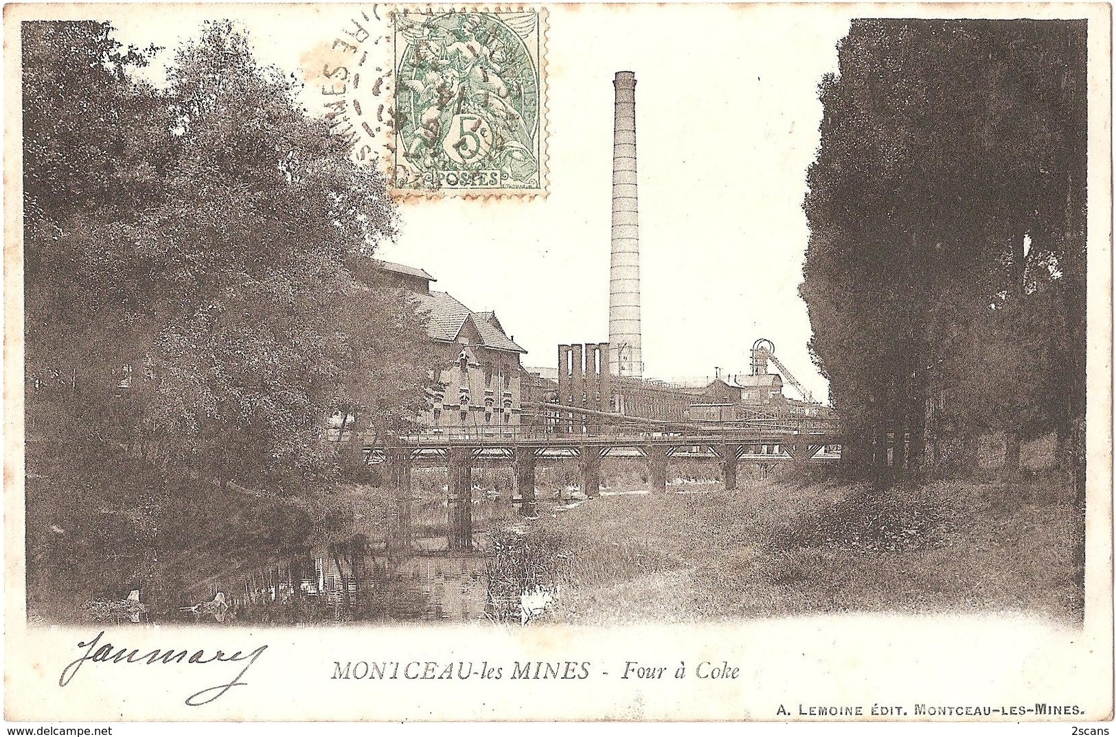 Dépt 71 - MONTCEAU-LES-MINES - Four à Coke - Montceau Les Mines