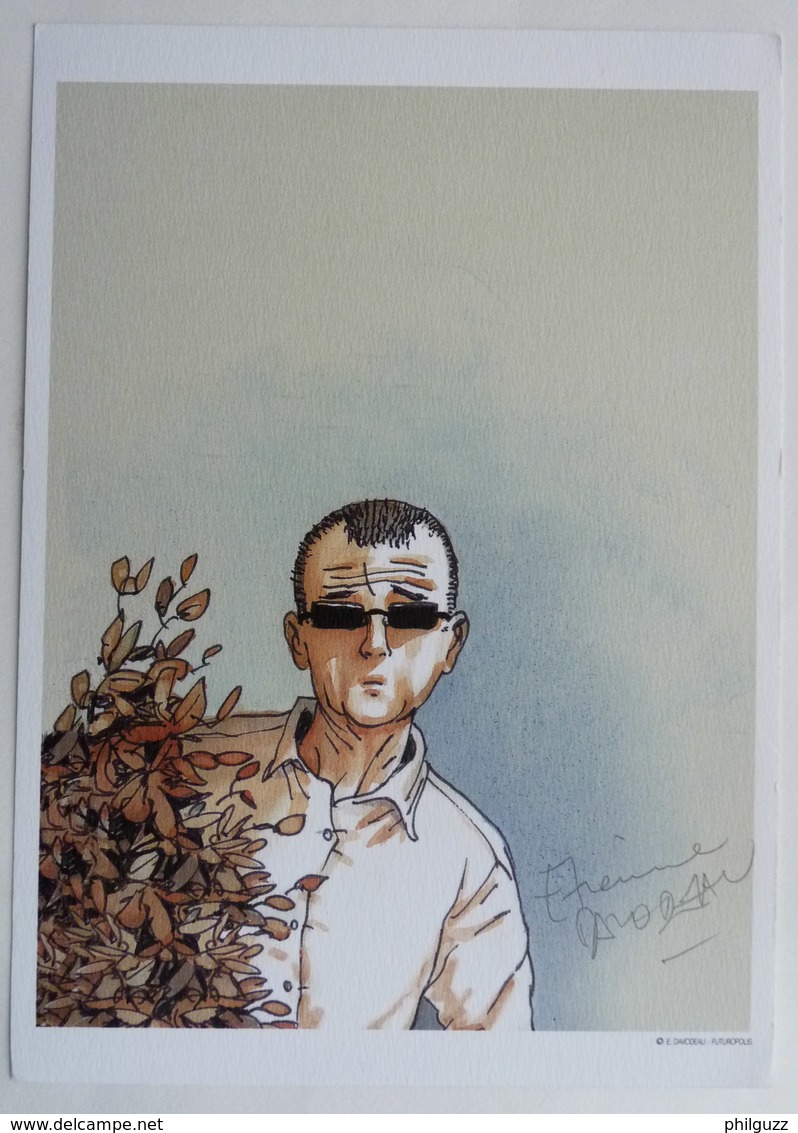 EX LIBRIS - DAVODEAU - HOMME A LUNETTES N° HC 04/50 Signé NS XL - Illustrateurs D - F