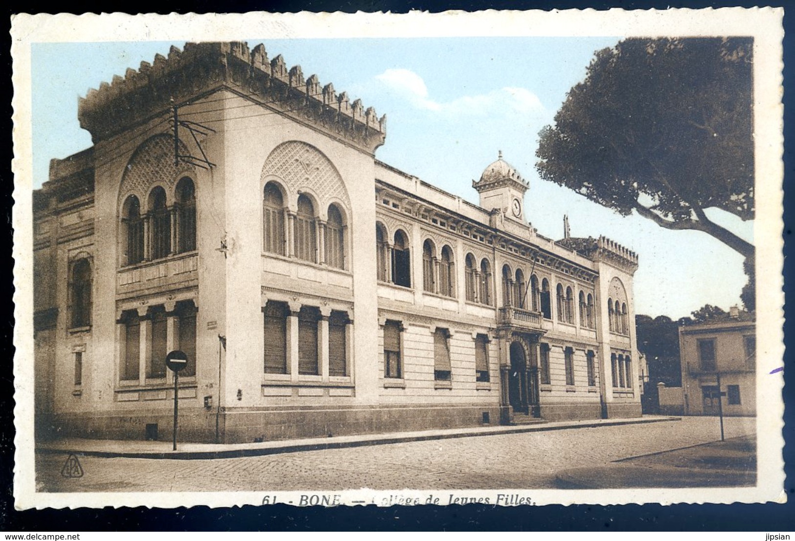 Cpa D' Algérie Bone Collège De Jeunes Filles    SEPT18-45 - Autres & Non Classés