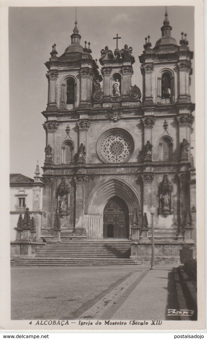 (PT503) ALCOBAÇA. . IGREJA DO MOSTEIRO ... UNUSED - Leiria