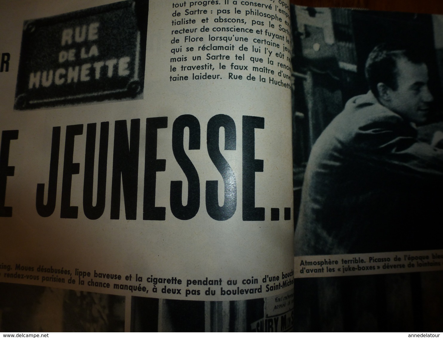 1961 Corbiron le clochard de Neufchâtel (Suisse),vit dans une vieille voiture depuis 1937;Spécial-Mode Printemps-Été;etc