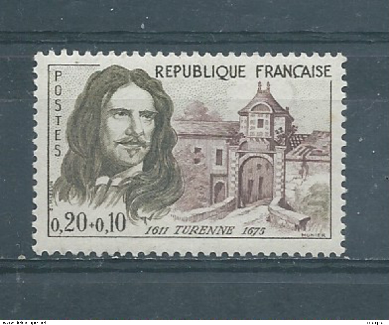 FRANCE -  Yvert  N° 1258 **  TURENNE - Unused Stamps