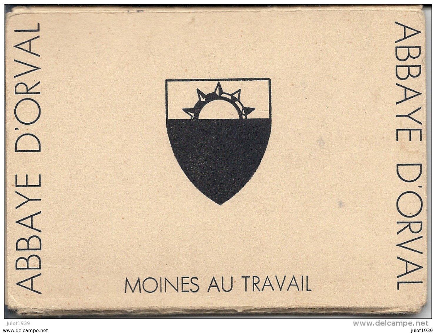 ORVAL ..-- Carnet Incomplet . 9 Cartes . Moines Au Travail . - Florenville