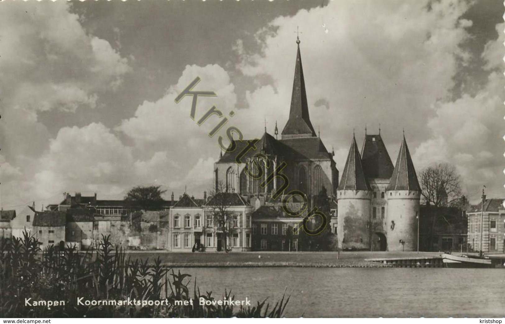 Kampen - Koornmarktpoort Met Bovenkerk  (A012 - Kampen