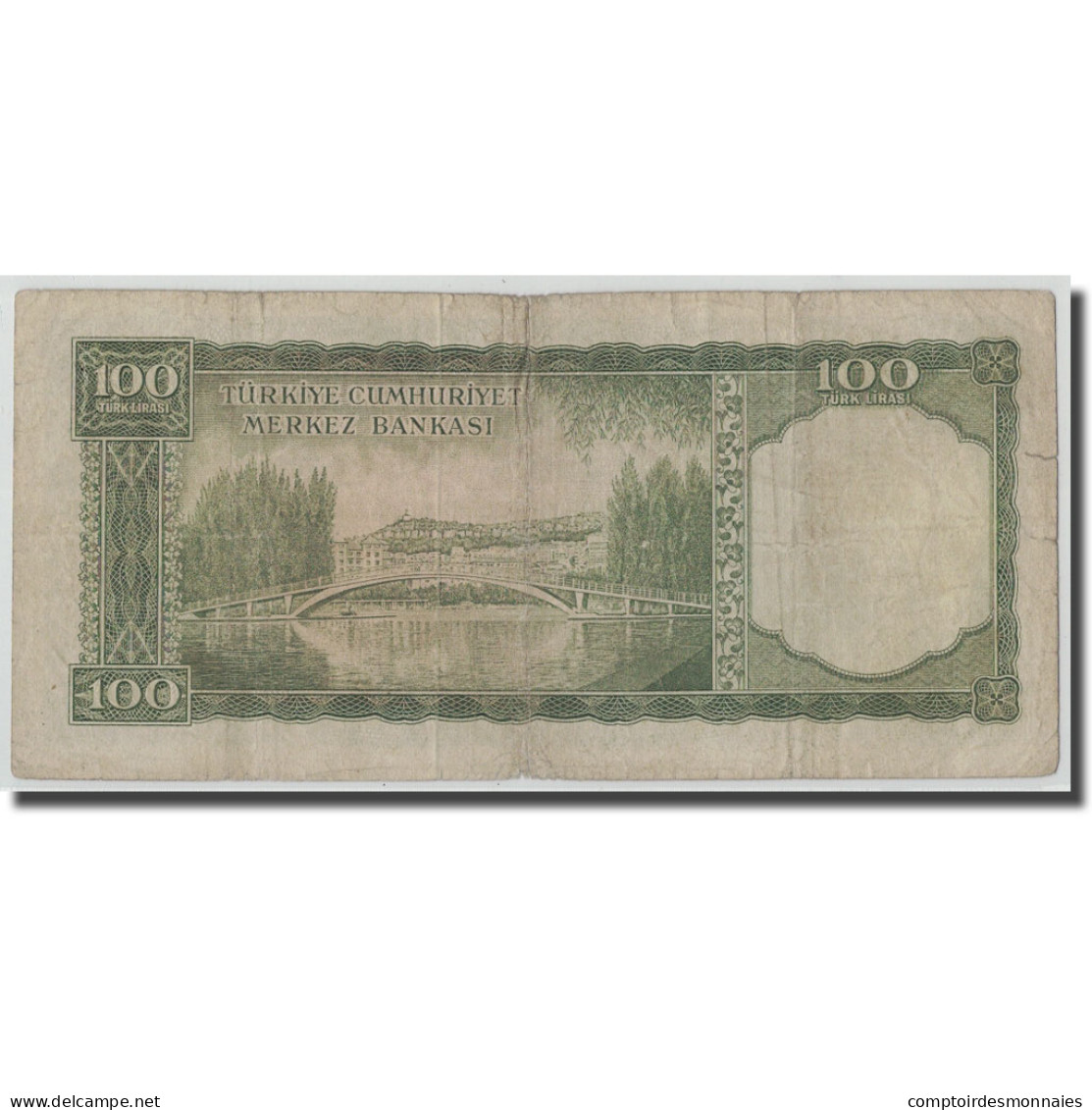 Billet, Turquie, 100 Lira, L.1930, 1930-06-11, KM:177a, B+ - Turquie