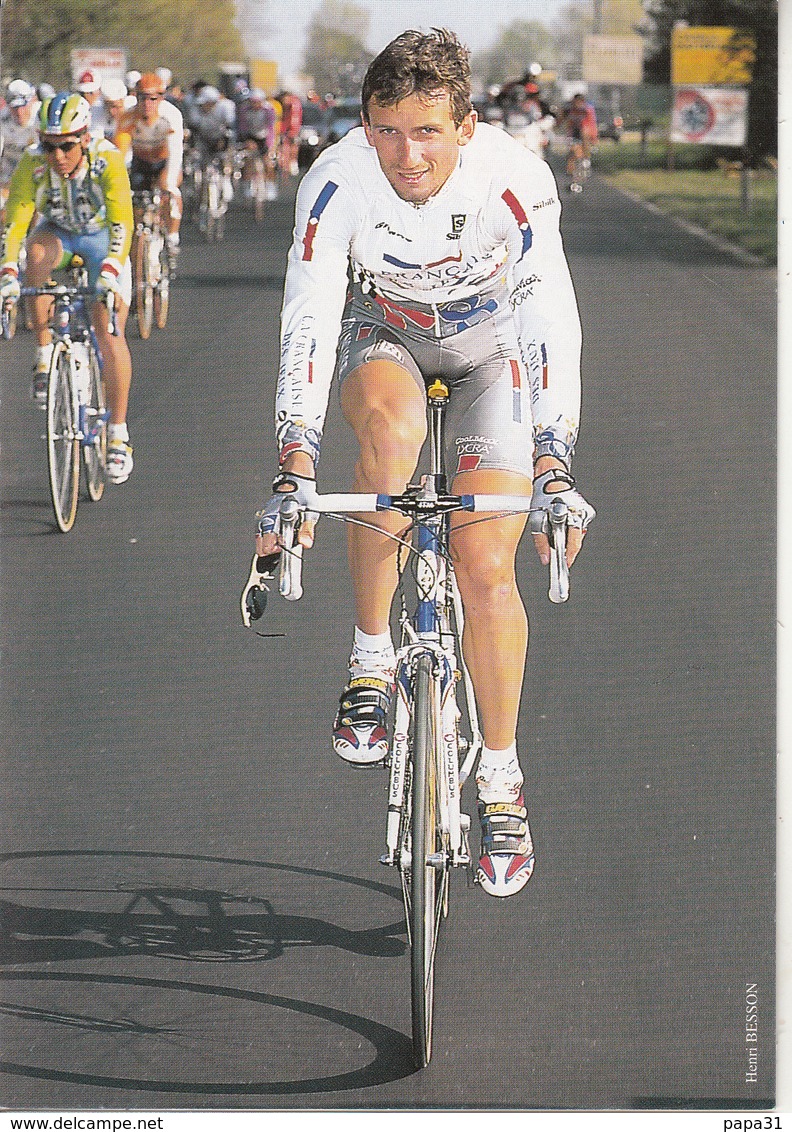 Simone  REBELLIN Equipe Cyclisme Professionnelle 1997 La Française Des Jeux - Cyclisme