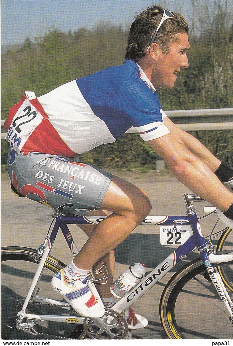 Stéphane HEULOT Equipe Cyclisme Professionnelle 1997 La Française Des Jeux - Cyclisme