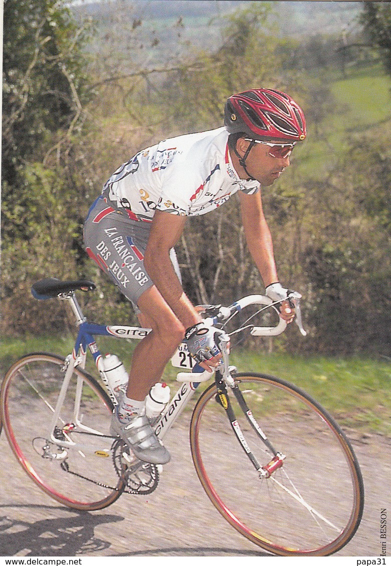 Mauro GIANETTI Equipe Cyclisme Professionnelle 1997 La Française Des Jeux - Cyclisme