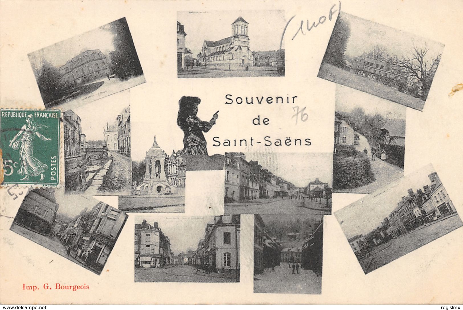 76-SAINT SAENS-N°511-A/0281 - Saint Saens