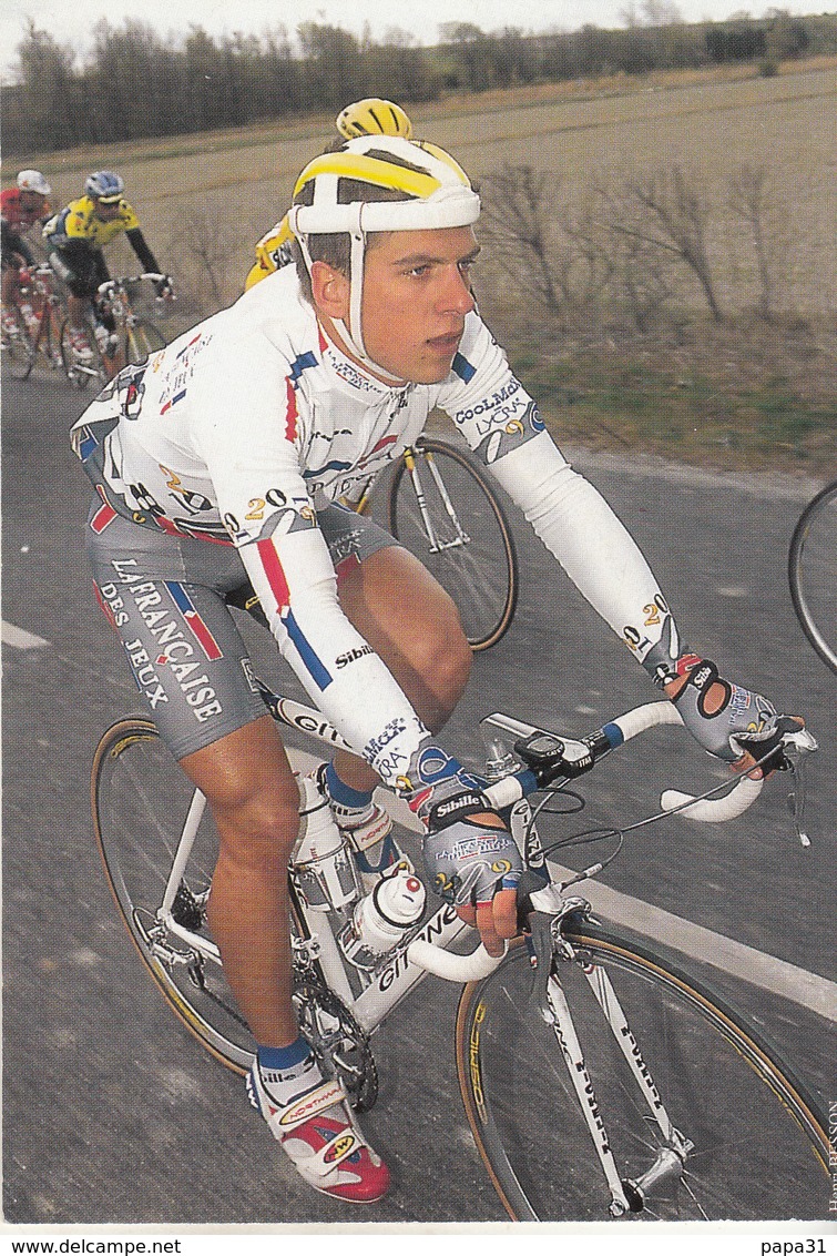 Nicola VOGONDY Equipe Cyclisme Professionnelle 1997 La Française Des Jeux - Cyclisme