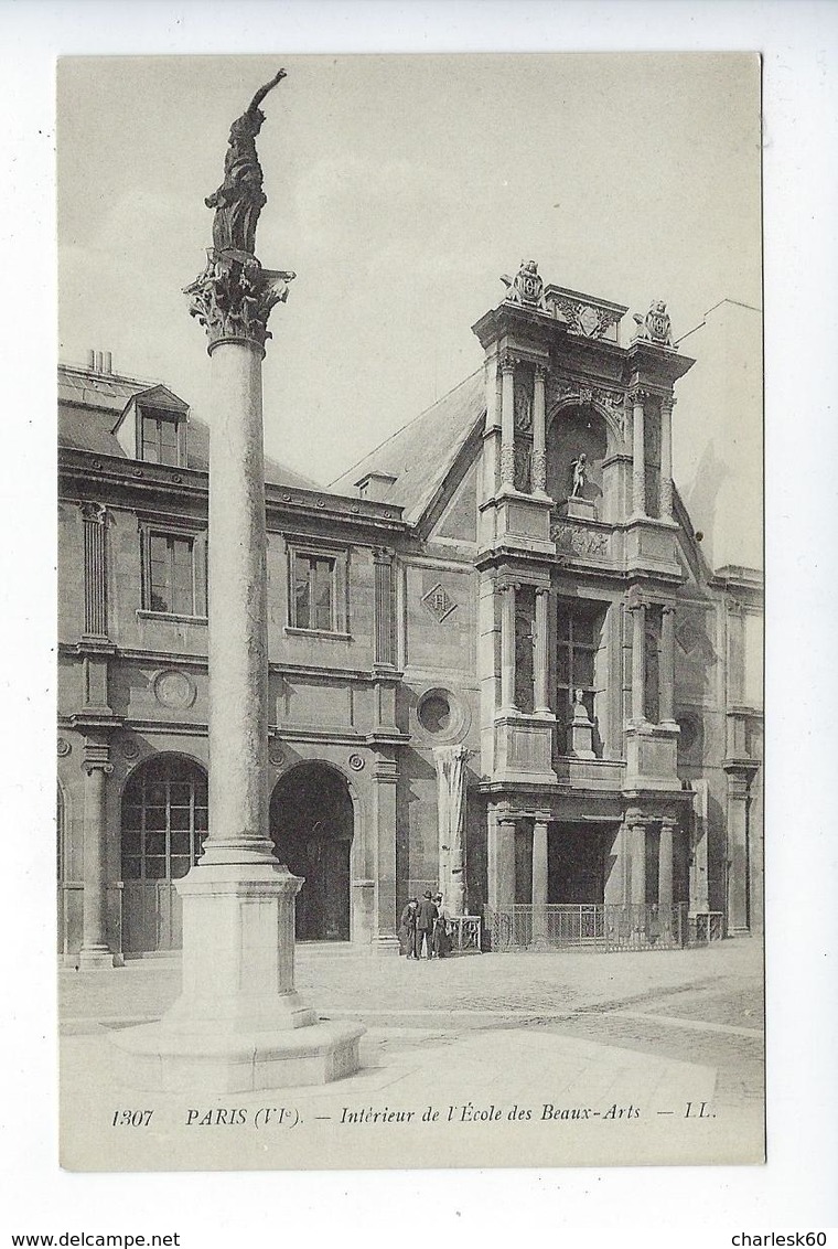 CPA Paris VI Paris Intérieur De L'école Des Beaux Arts 1307 - Arrondissement: 06