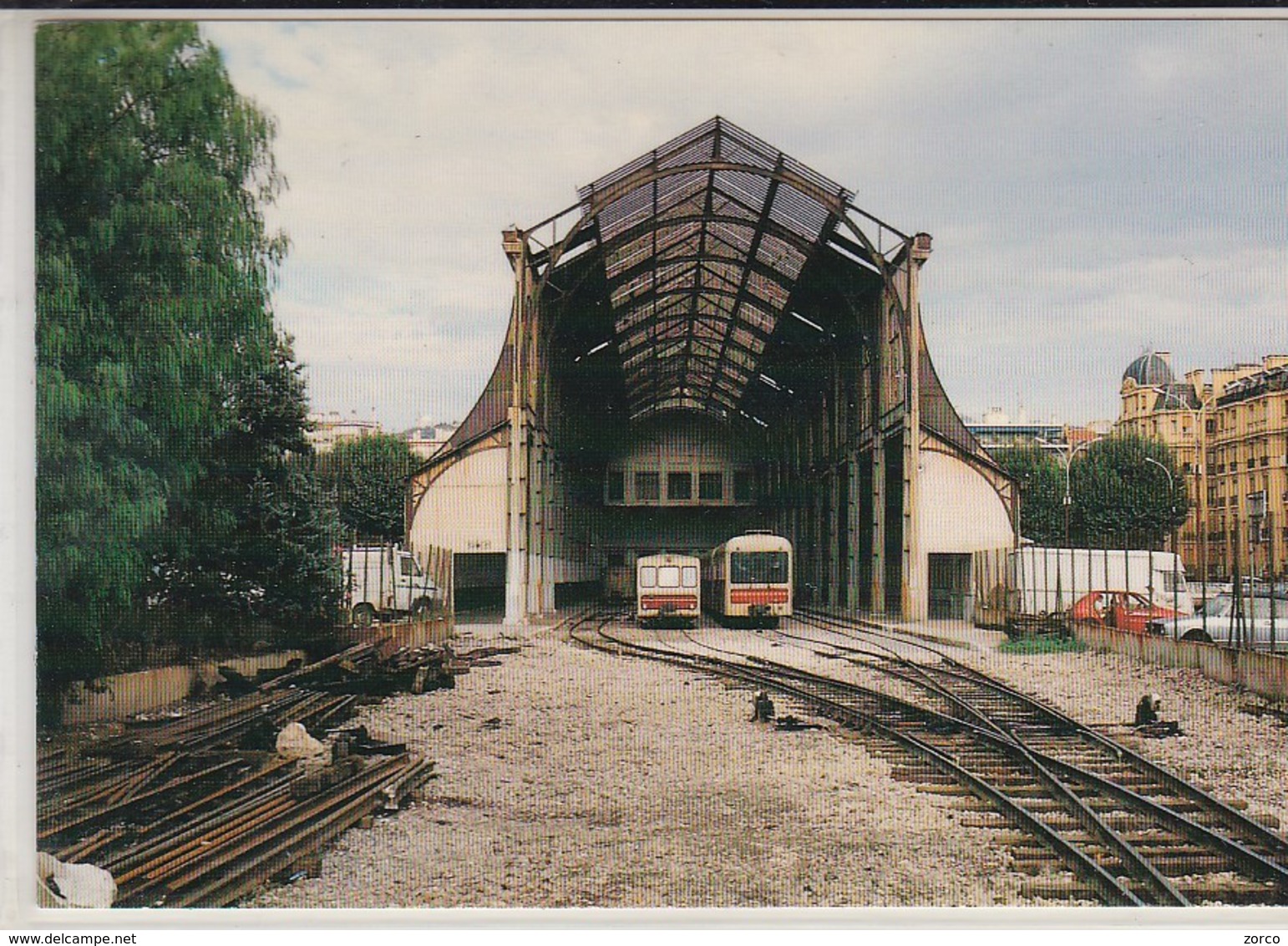 NICE Gare Du SUD. Hall Gustave Eiffel En 1991. - Schienenverkehr - Bahnhof