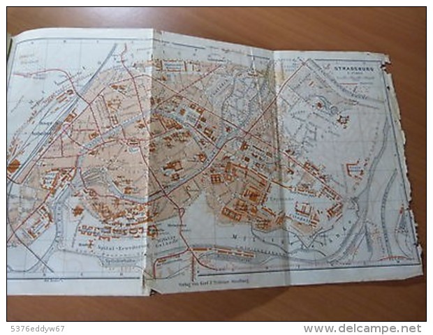 Guide Des Vosges-Alsace-Lorraine-Moselle-Führer Durch Die Vogesen-C. Mündel-1910 - 1901-1940