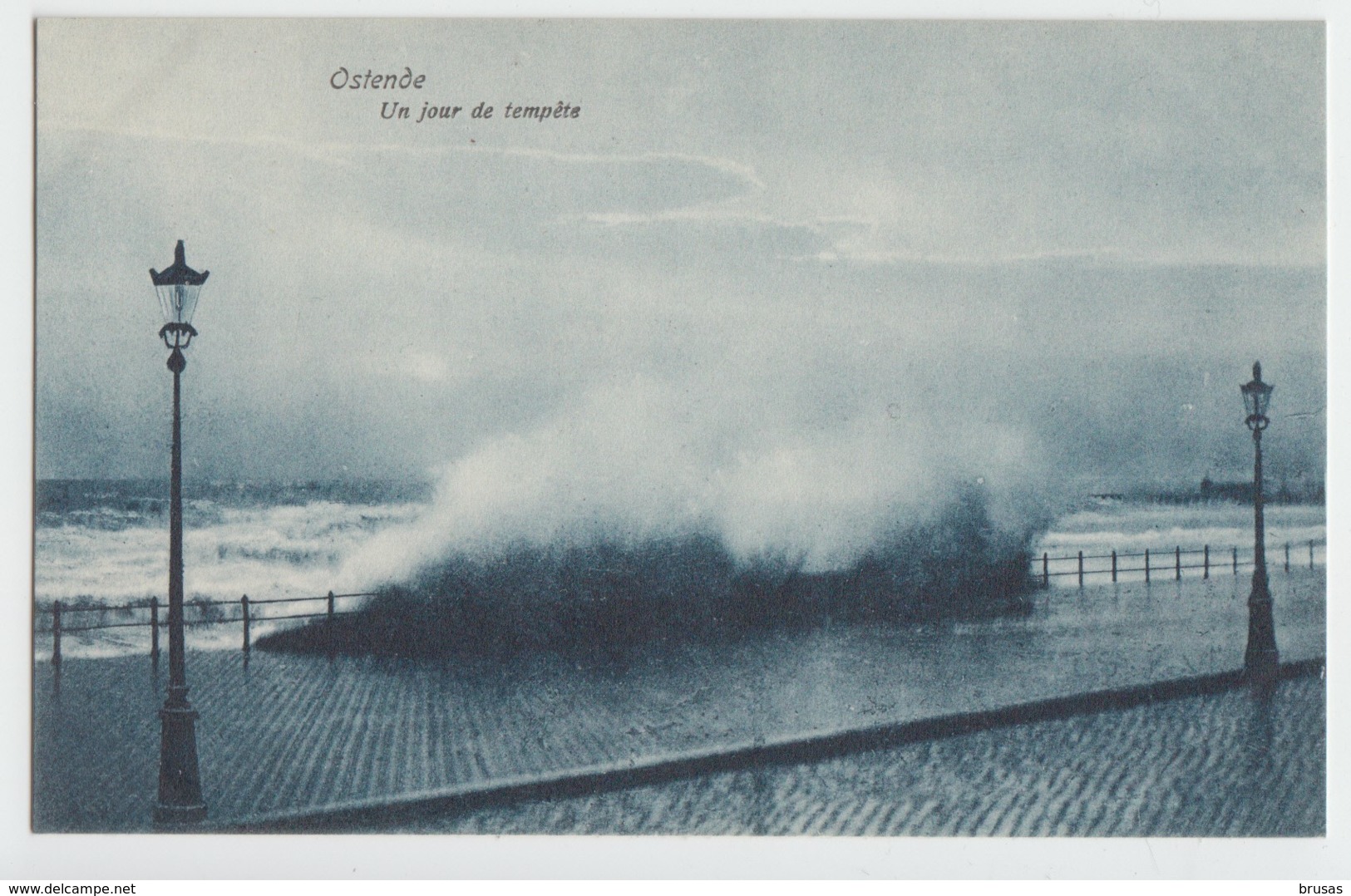 Ostende - Un Jour De Tempete - Oostende