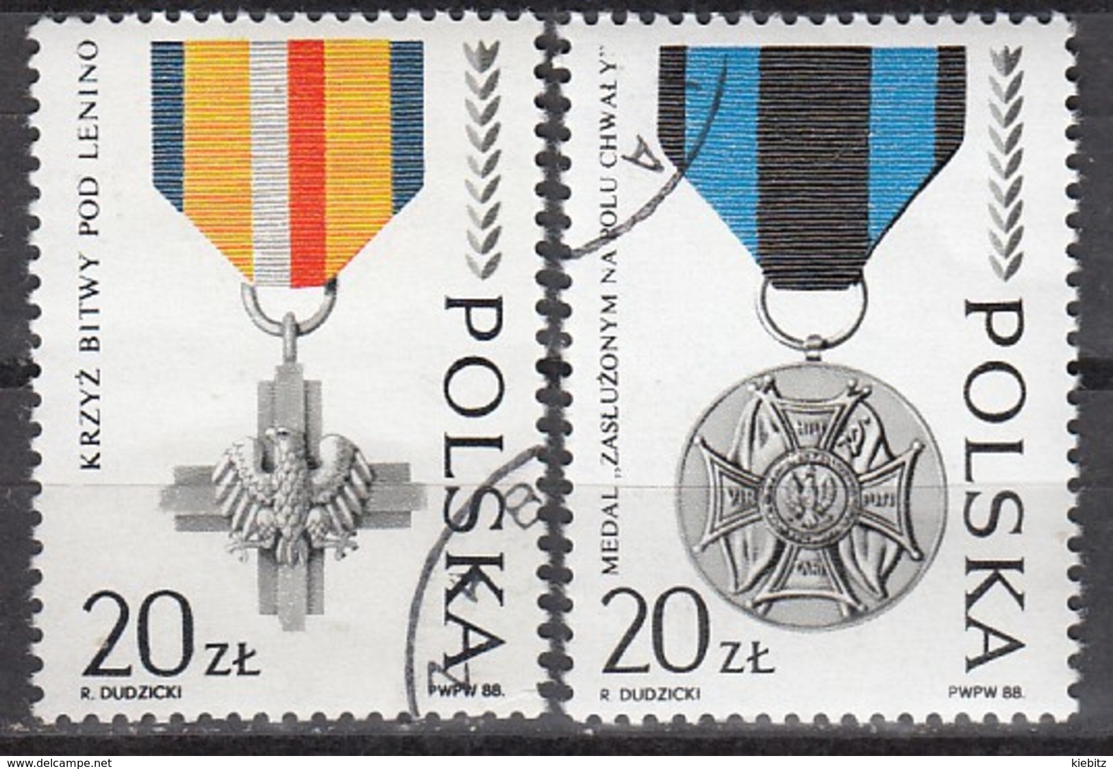 POLEN  1988 - MiNr: 3165-3166  Komplett Used - Used Stamps