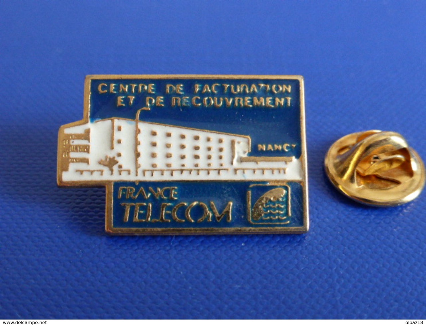 Pin's France Télécom - Centre De Facturation Et De Recouvrement - Nancy (QD34) - Telecom De Francia