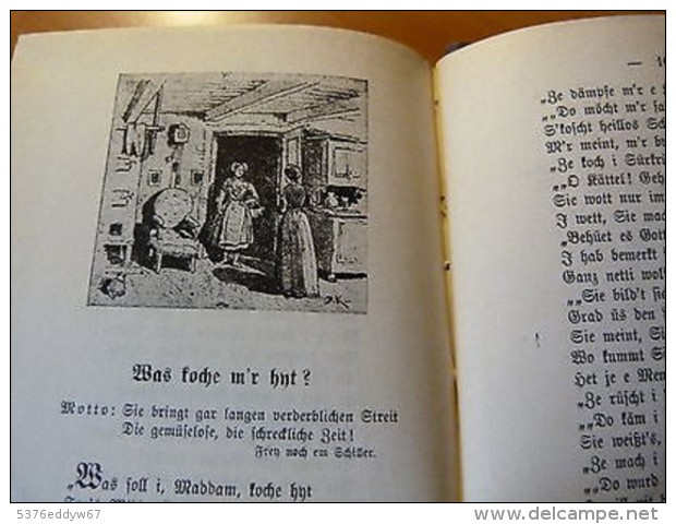 Gedichte Von Daniel Hirtz-D'r Ys're Manns Büchel-Alsace-Dialecte-Strasbourg.... - 1901-1940