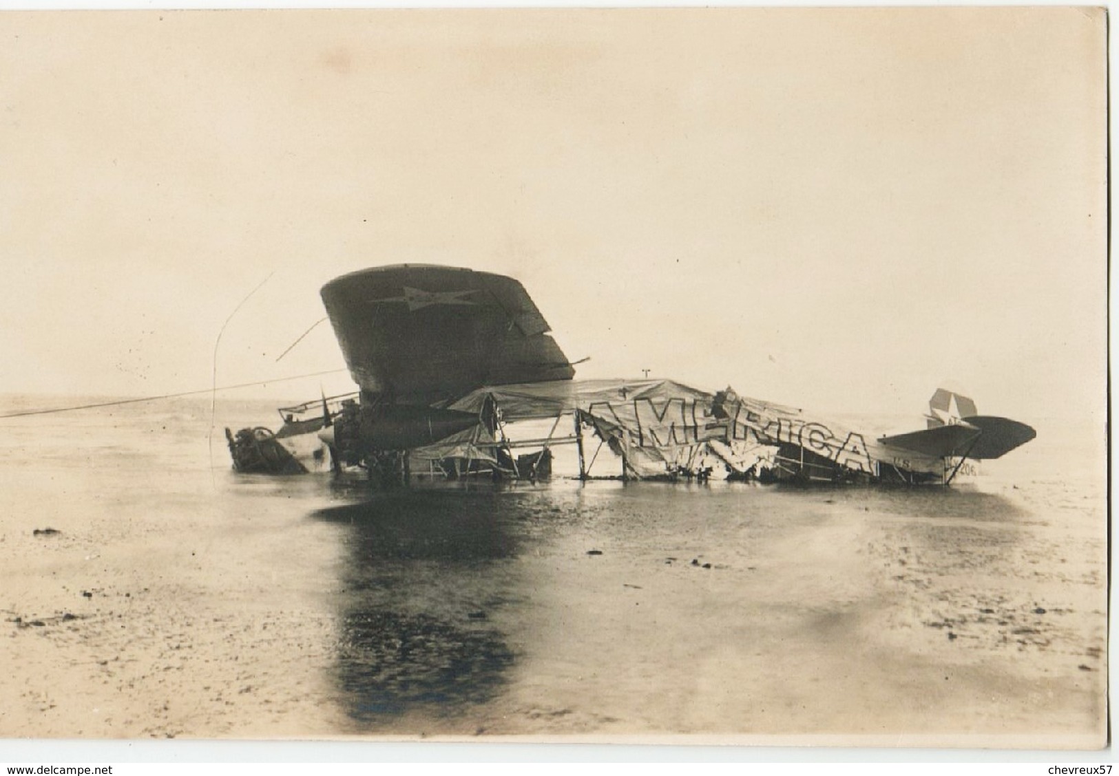 VER-sur-MER - Epave De L'América - Carte-photo 1er Juillet 1927 - Autres & Non Classés