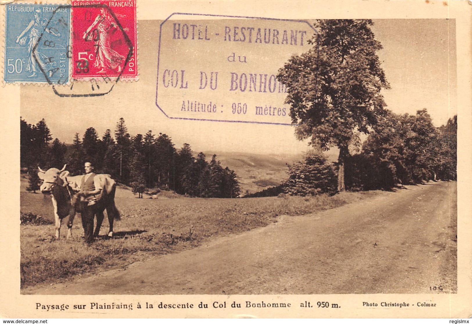 68-LE COL DU BONHOMME-N°521-F/0167 - Other & Unclassified