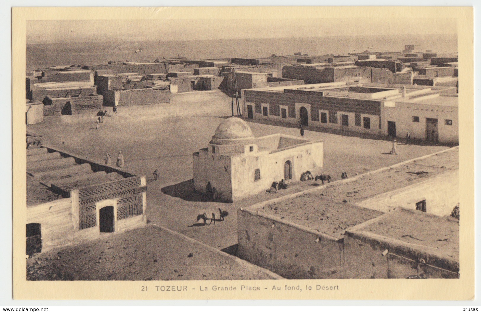 Tozeur - Le Grande Place - Tunisie