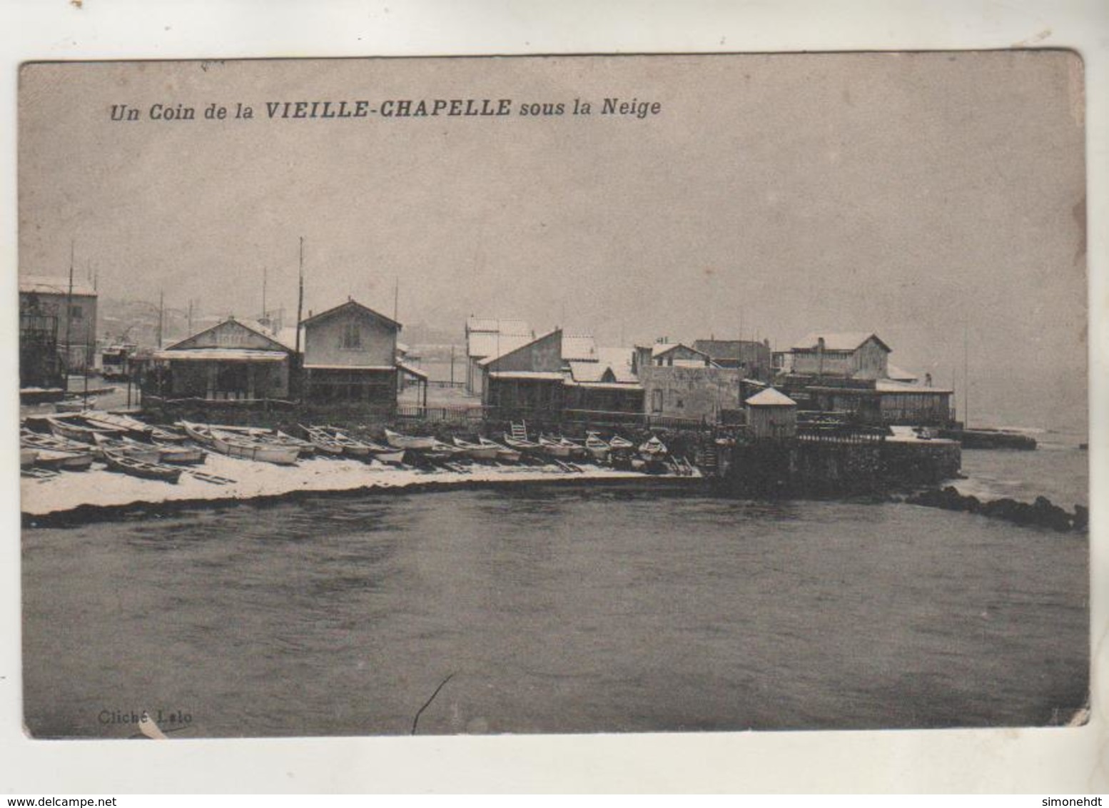 VIEILLE CHAPELLE Sous La Neige - Non Classés